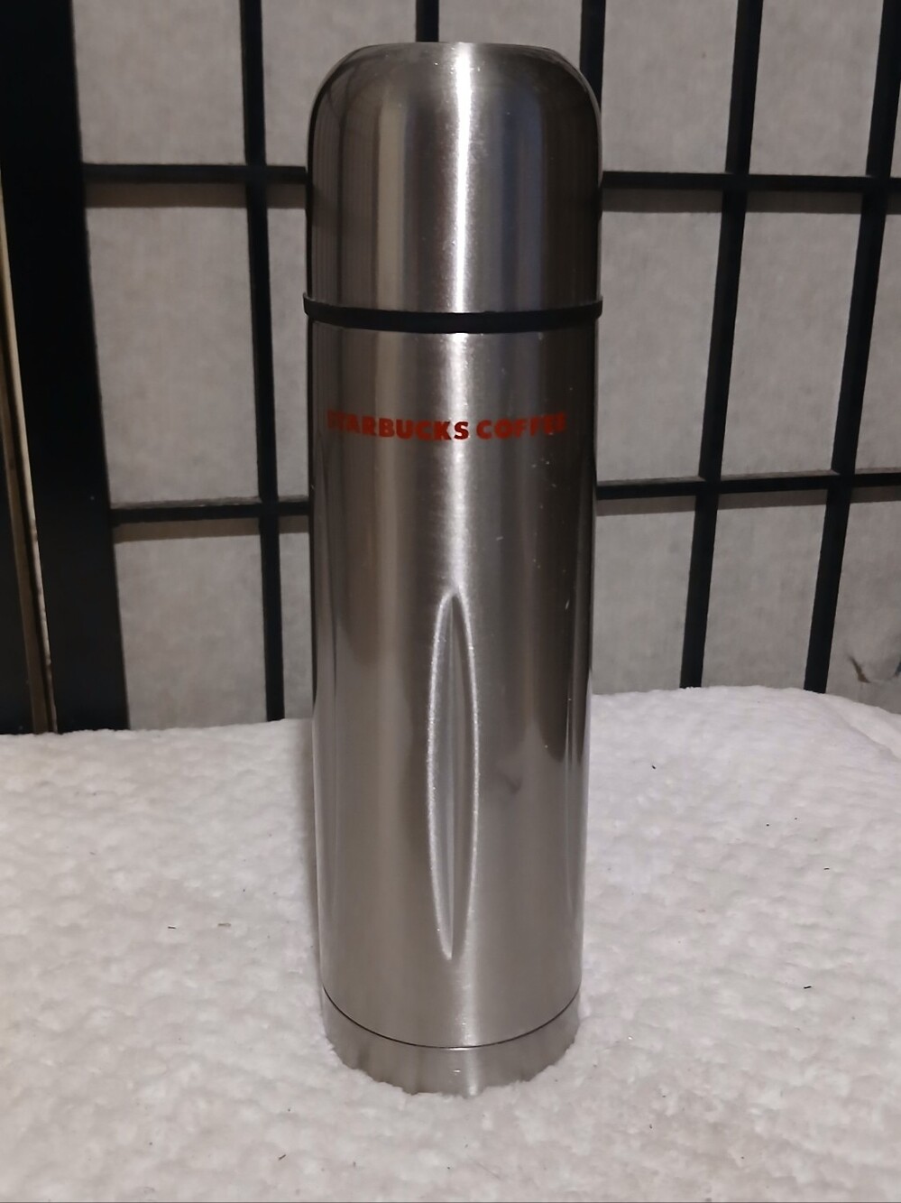 Starbucks Stainless Steel Metallic Black Travel Tumbler Lid
